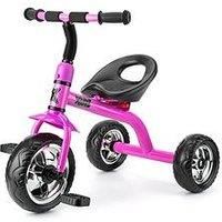 Xootz Tricycle for Kids, Trike Easy Clip and Portable - Pink
