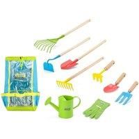 Little Roots BGG1654 Kids Tool Kit Backpack, Toy Tool Box Set for Children, Multi-Colour,28 x 13 x 18 cm