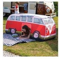 Volkswagen Camper Van Kids Pop Up Tent - Official VW UPF50+ Foldable Play Tent for Girls Boys - Multiple Colours