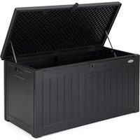 Garden Storage Box Waterproof Outdoor Utility Cushion Tool Chest 190L Christow
