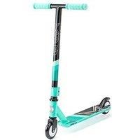 Xootz Shred Stunt Scooter 2.0 Kids Adults Push Skatepark Trick Black Teal