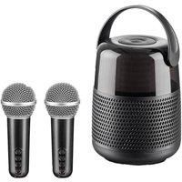 Mi-Mic | Kids Karaoke Machine Model MMC3 with LED Lights, Wireless Microphones, Portable Bluetooth Speaker