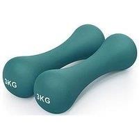 Core Balance Bone Neoprene Dumbbells (2 X 3Kg)