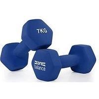 Neoprene Hex Dumbbells Set Of 2 Cast Iron Hexagonal Hand Weights Core Balance
