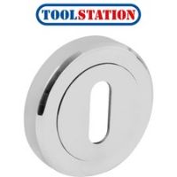 Serozzetta Escutcheon - Standard Profile Polished Chrome