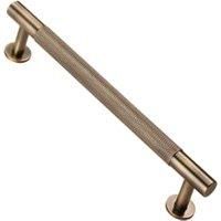 Carlisle Brass Knurled Cupboard Pull Handle, Antique Brass, 160mm, FTD700