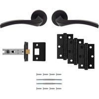 Carlisle Brass Sines Door & Latch Pack Matt Black