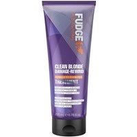 Fudge Professional Clean Blonde Damage Rewind Treatment, Purple Toning Treatment for Blonde Hair, 200 ml