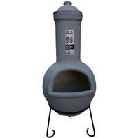 Gardeco Sempra Chiminea - Light Grey