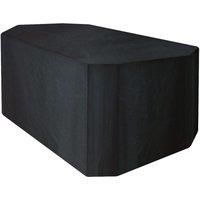 *STOCK CLEARANCE* - 4 Seater Rectangular Furniture Set Cover Black