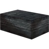 Garland Products Limited SMALL BLACK CASUAL GARDEN DINING SET COVER 250CM FURNITURE WATERPROOF PROTECTION