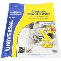 Cooker Hood Oven Extractor Extraction Grease Filter Paper 57cm x 47cm Universal