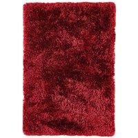 Asiatic Plush Shaggy Rug, 120 x 170cm  Red