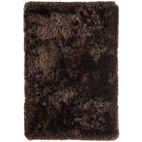 Asiatic Plush Shaggy Rug, 120 x 170cm  Choc