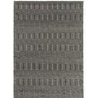 Asiatic Sloan Rug, 100 x 150cm  Black
