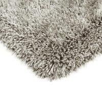 Asiatic Cascade Rug, 160 x 160cm  Silver