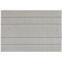 Asiatic Carpets Outdoor Patio Flatweave Rug PAT03 Grey Striped Polypropylene Mat