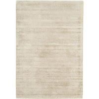 Asiatic Carpets Blade Plain Rugs Putty Grey Soft Viscose Lustrous Handmade Mats