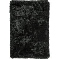 Asiatic Plush Shaggy Rug, 120 x 170cm  Black