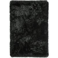 Asiatic Plush Shaggy Rug, 200 x 300cm - Black