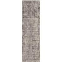 Asiatic Carpets 27225 Blade Hallway Runners Soft Viscose Silver Mats 66x240cm