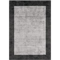 Asiatic Border Rug, 200 x 290cm  Silver
