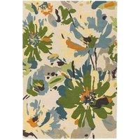 Asiatic Reef Rug 160X230Cm Rf11 Floral Green Multi