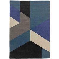 Reff Geo Blue Rug 120x170cm
