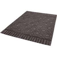 Asiatic Salta Rug 120x170cm Charcoal Diamond