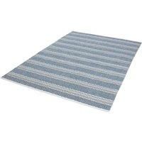Boardwalk Indoor/Outdoor Blue Patterned Rug - 200x290cm