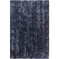 Asiatic Kuza 160X230Cm Abstract Navy Rug