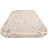 Asiatic Kuza 120X170Cm Shape Gold Cream Rug