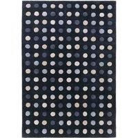 Asiatic Dotty Rug 120X170Cm Navy
