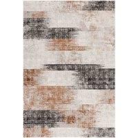 Asiatic Kuza 080X150Cm Lines Terracotta Rug