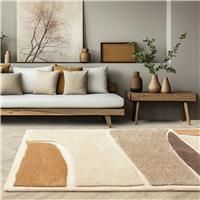 Asiatic Horizon Hessian Cut Pile Rug - 170x120cm