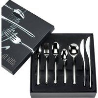 Arthur Price Signature Echo 56 Piece Cutlery Box Set plus FREE Set of 8 Tea Spoons