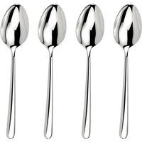 Arthur Price Signature 'Echo' Stainless Steel Set Of 4 Serving Spoons Cutlery Set in Silver