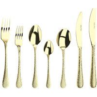 Arthur Price Champagne Avalon 44 Piece Cutlery Set Stainless Steel 18/10