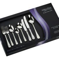 Arthur Price Classic Britannia 44 Piece Cutlery Gift Box Set FREE Extra Six Tea