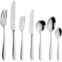 Arthur Price Every Day Willow 44 Piece 6 Person Canteen, Stainless Steel, 46 x 29.5 x 10 cm