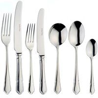 Arthur Price 'Dubarry' Stainless Steel 7 Piece Cutlery Place Setting in Silver