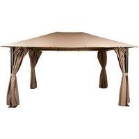 Glendale Venice Gazebo 3x4m  Mocha