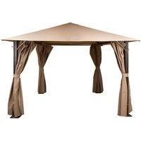 Glendale Venice 3 x 3m Gazebo  Mocha