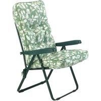 Glendale Deluxe Cotswold Leaf Recliner Chair - Green