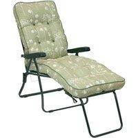 Glendale Deluxe Renaissance Sage Lounger Chair  Green
