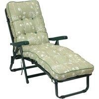 Glendale Deluxe Renaissance Sage Sunbed  Green