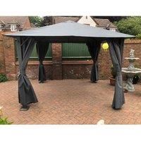 Glendale Highfield 2.5x2.5m Gazebo Grey