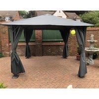 Glendale Highfield Gazebo 3 x 3m  Grey