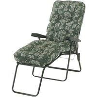 Glendale Deluxe Aspen Leaf Lounger Chair - Green