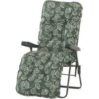 Glendale Deluxe Aspen Leaf Relaxer Chair  Green